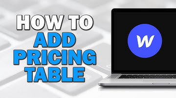 How To Add Pricing Table to Webflow (Easiest Way)