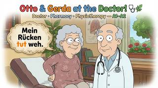 🩺 Speak German at the Doctor's Office | Beginner A1-A2 Dialogues 🇩🇪 screenshot 2