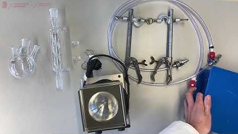 Chemical/Laboratory Techniques: Reflux setup