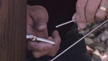 How-to Install the RailFX® FlexFX Push-Lock® Fitting for Wood Posts on Stair Cable Runs