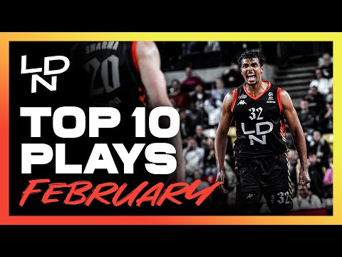 видео: Men's Top 10 Plays FEBRUARY! | London Lions Basketball UK