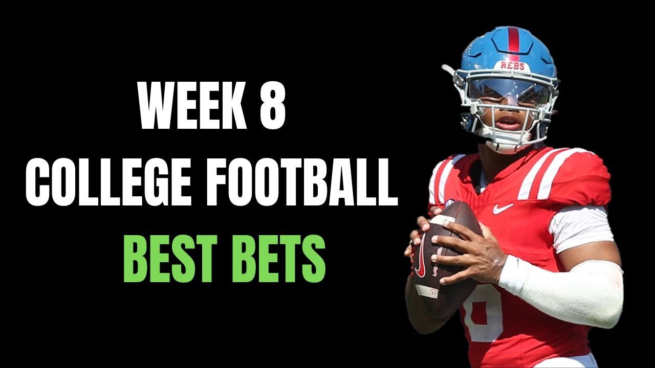 College Football Week 8 | Best Bets - Spreads, Overs and More - YouTube