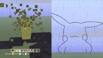Minecraft Pixel Art Tutorial: How to make Pikachu Part 2 (Pokemon)