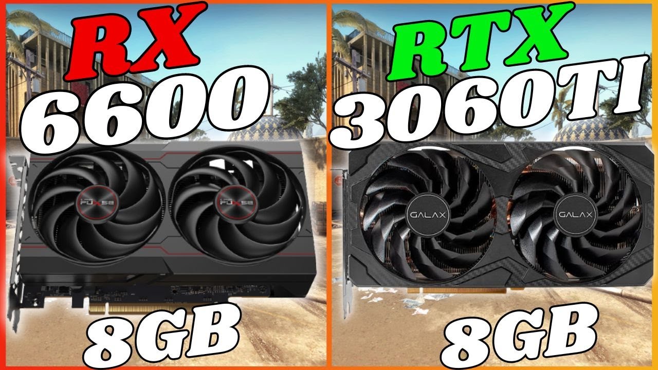 Rx 6600 vs RTX 3060 TI Ryzen 7 5700X - YouTube