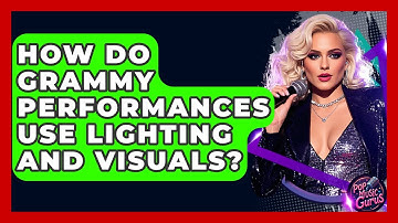 How Do Grammy Performances Use Lighting And Visuals? - Pop Music Gurus