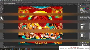 FILE TRANH BỘ HỔ TẾT SIÊU ĐÁNG YÊU NĂM NHÂM DẦN 2022 - 062VTT
