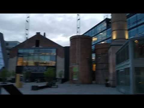 დრამენის ბიბლიოთეკის მიმდებარე ტერიტორია