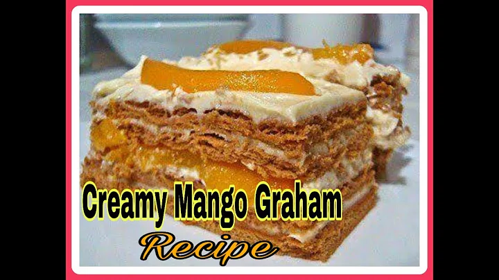 COOKING VLOG: CREAMY MANGO GRAHAM | Catherine Velez