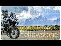 Motorcycle Ride Through Yellowstone & Grand Tetons On My BMW R1200GSA | Minnesota Trip Pt. 1