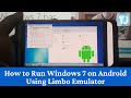 how to run windows 7 on android limbo 2020 with Proof | 100% Working