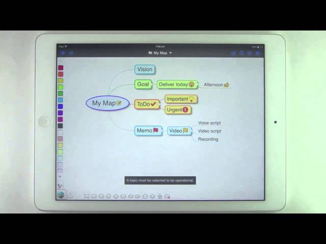 MindMapper - App Demo Video