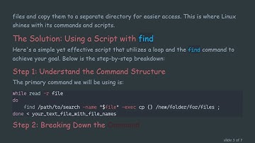 Efficiently Search and Copy Files in Linux Using find and grep