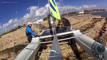 Evening Duskers Series - Dart 16 racing at Hill Head Sailing Club