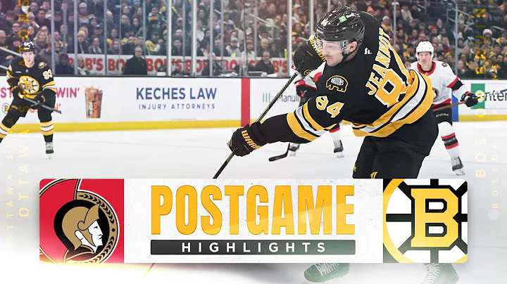 CONDENSED GAME: Boston Bruins vs. Ottawa Senators  - 12/21/2025