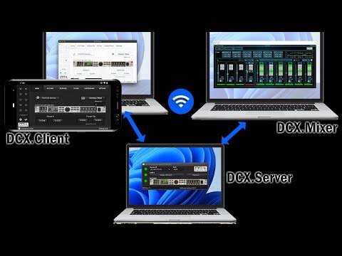 How to control the Behringer DCX2496 via Wi-Fi? - YouTube