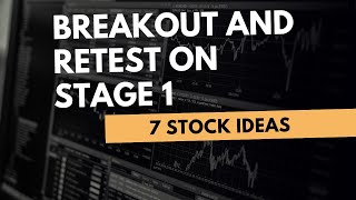 Stage1 Breakout and Retest Stocks !!