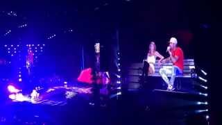 Sam Hunt at the T Swift concert in Chicago