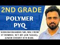 POLYMER PYQ BY Subhash Bhambhu Sir #2ndgradechemistry #secondgrade #rpscchemistry #rpsc