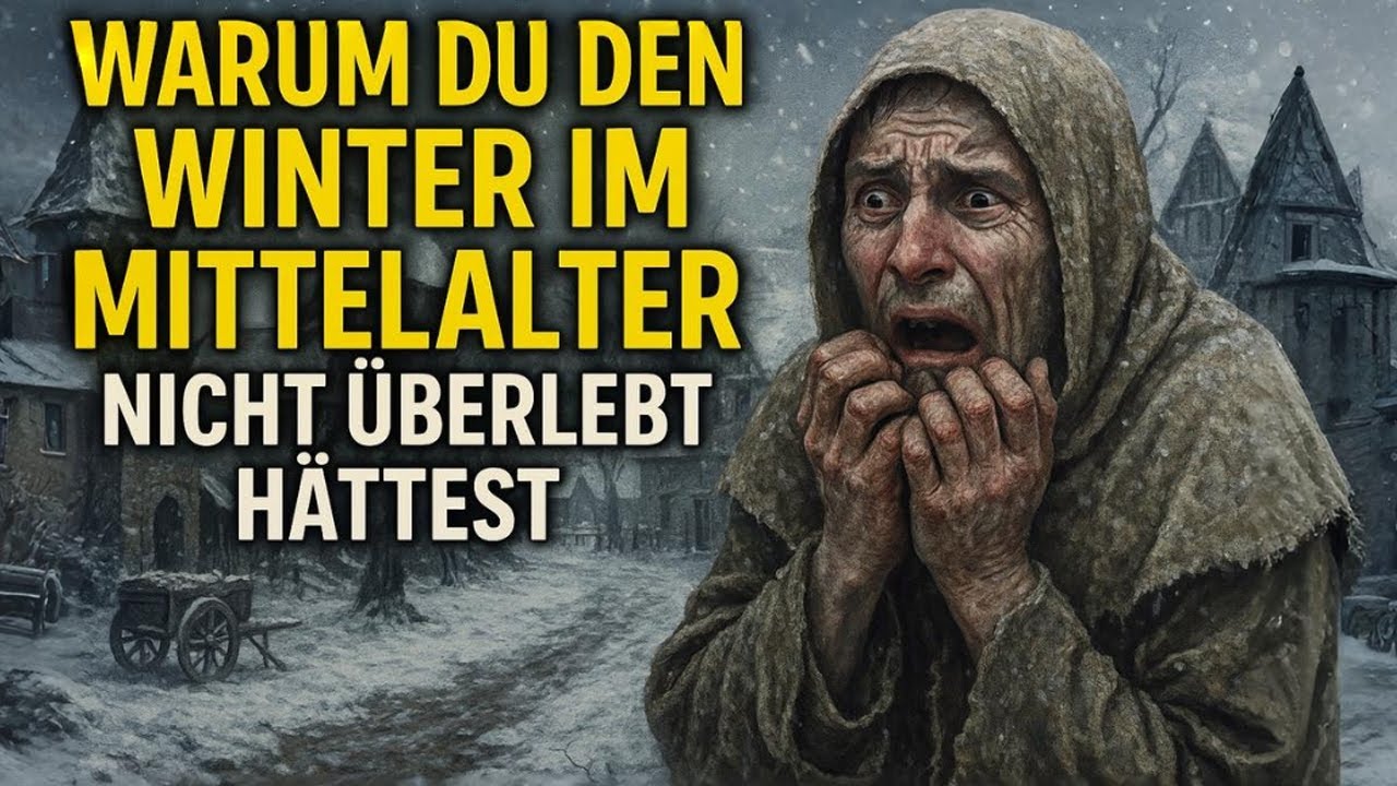 Warum du den Winter im Mittelalter nicht überlebt hättest