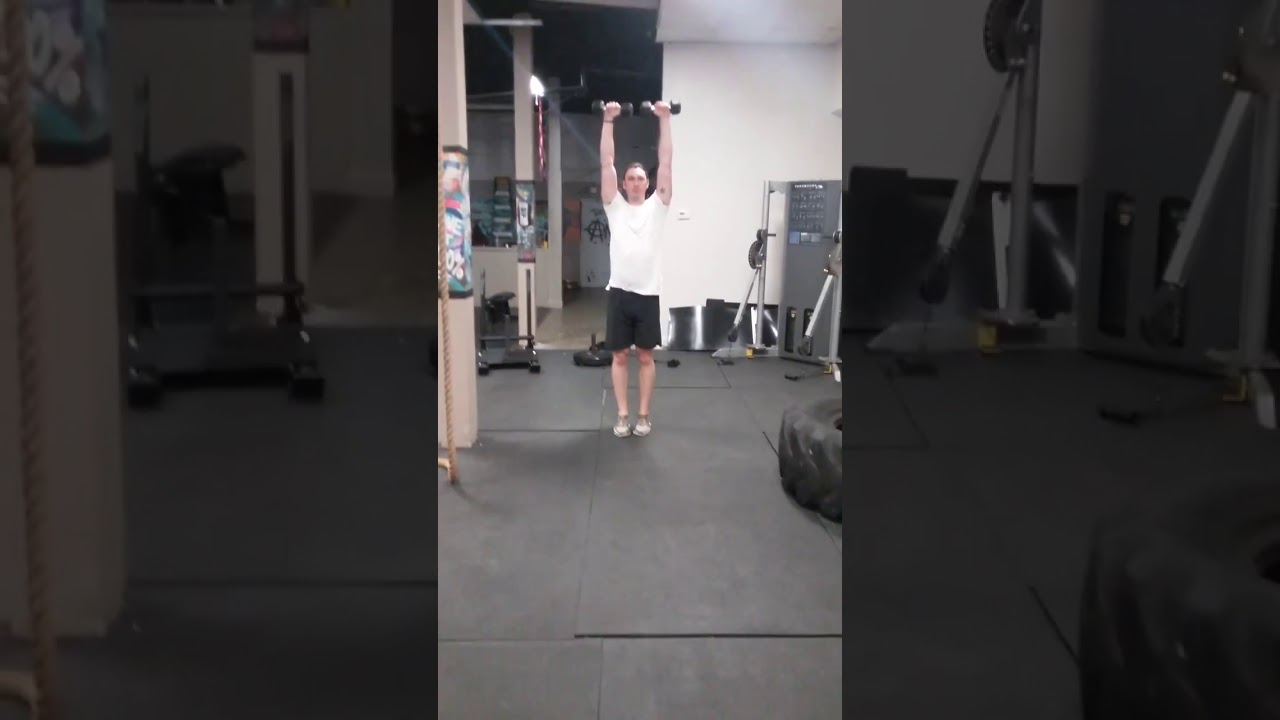 Jake Dumbbell Lunge Curl Press Combo