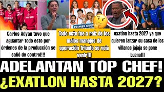 😱 ADELANTAN TOP CHEF VIP ¿EXATLON HASTA 2027? JAYLINE LA CASA DE LOS FAMOSOS EN VIVO TELEMUNDO