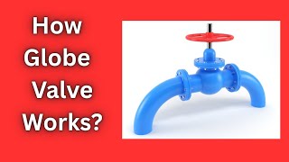 How Globe Valve Works With Animation, this  are used to control the fluid, Check it's working