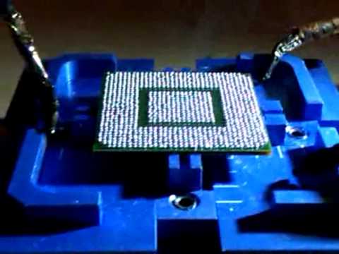 Reball the Xbox360 GPU Perfectly using Dark IR and .06 Solder Balls ...