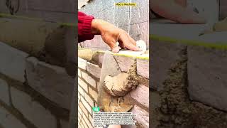 Elite Craftsmanship! The Fine Art of High-Precision White Bricklaying #asmr #satisfying