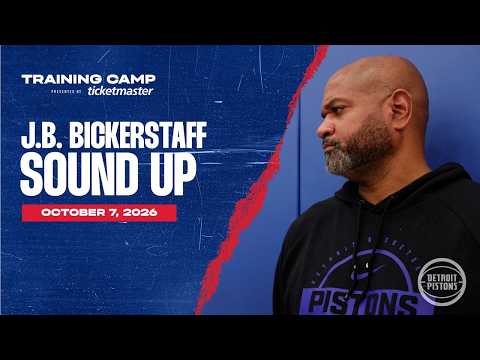 2026 Training Camp Media Availability | Coach J.B. Bickerstaff l 10.07.26