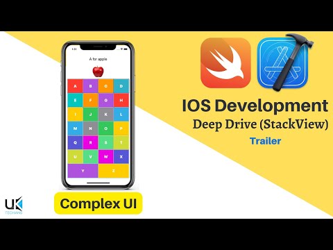 StackView| IOS for Beginners | IOS Development | Trailer | 40 Days Challenge | UKtechians