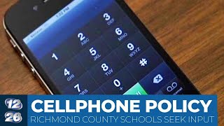 Richmond County Schools Seek Input On Cellphone Policy