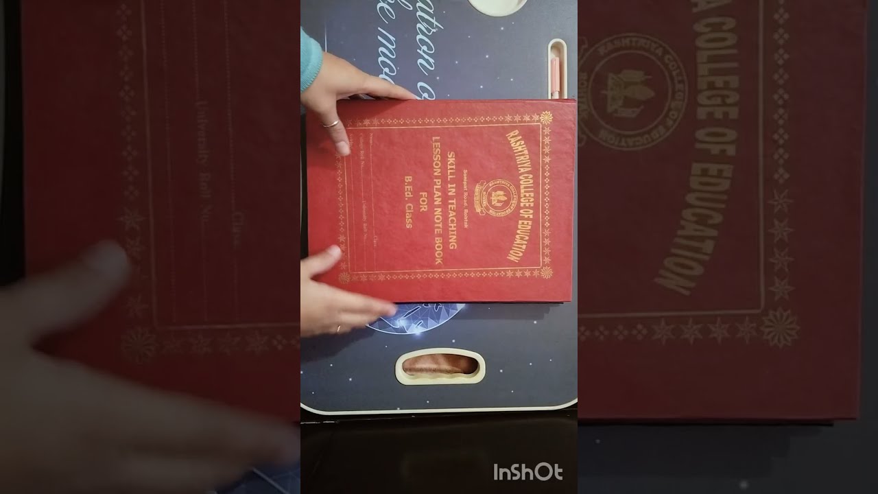 B.ed 2nd year practical files/ Files name/Files information/ Lesson plan files/ MDU