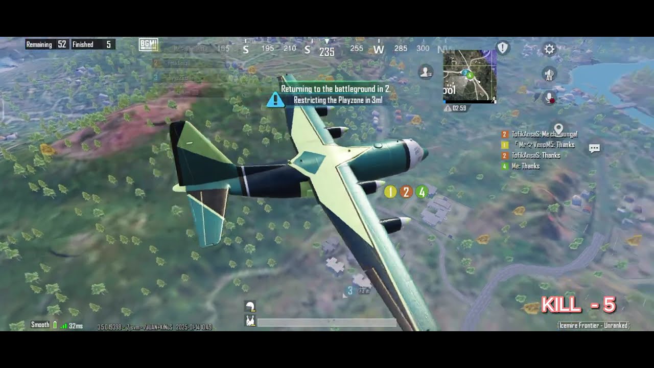 BGMI 3.5 UPDATE 17 KILL 3499 DAMAGE