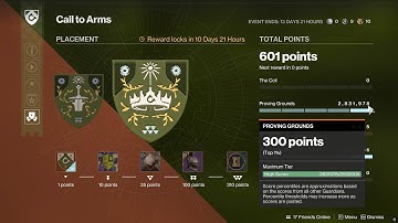 Solo Proving Grounds: 2,831,978 Score - Call to Arms "Top 1%" Score [Destiny 2]