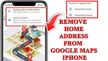 How to Delete Address from google maps on iphone