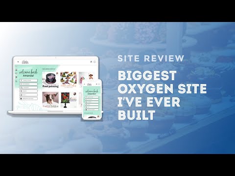 Biggest Oxygen Builder Site I've Ever Built