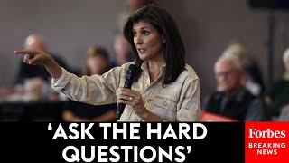 JUST IN: Nikki Haley Takes Questions From Voters During Iowa Town Hall
