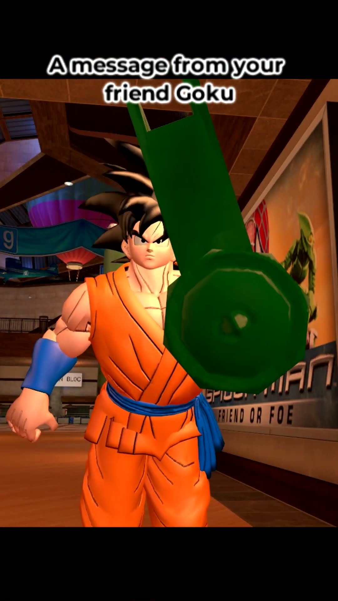 A message from your friend Goku #shorts