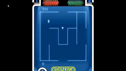 Berzerk on a vectrex emulator