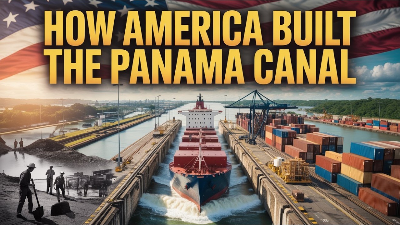 How America Built and Controlled The Panama Canal?