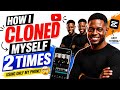🔥 How I Cloned Myself 2 Times Using Only My Phone! 🤯