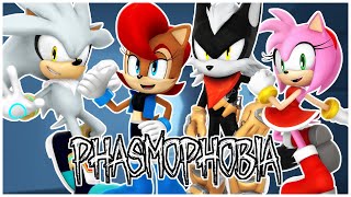 Sally, Silver, Amy, and Lance Play Phasmophobia | Im Back Guys