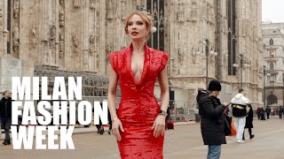 The Best StreetSyle from Milan Fashion Week FallWinter 20242025