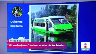 ¡Súbale! Lo Que Sabemos De La Micro-trajinera Que Pasea Por Canales De Xochimilco | Yuriria Sierra ¡Súbale! Lo Que Sabemos De La Micro-trajinera Que Pasea Por Canales De Xochimilco | Yuriria Sierra