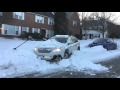 Subaru Outback in Snow