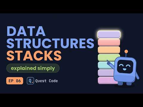 What is a Stack? Push, Pop, Peek | Data Structures Ep 06