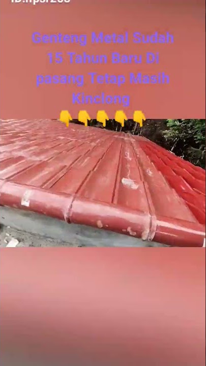 Jangan salah pilih genteng metal,pilih produk dari PT TATALOGAM Lestari di jamin kualitasnya.