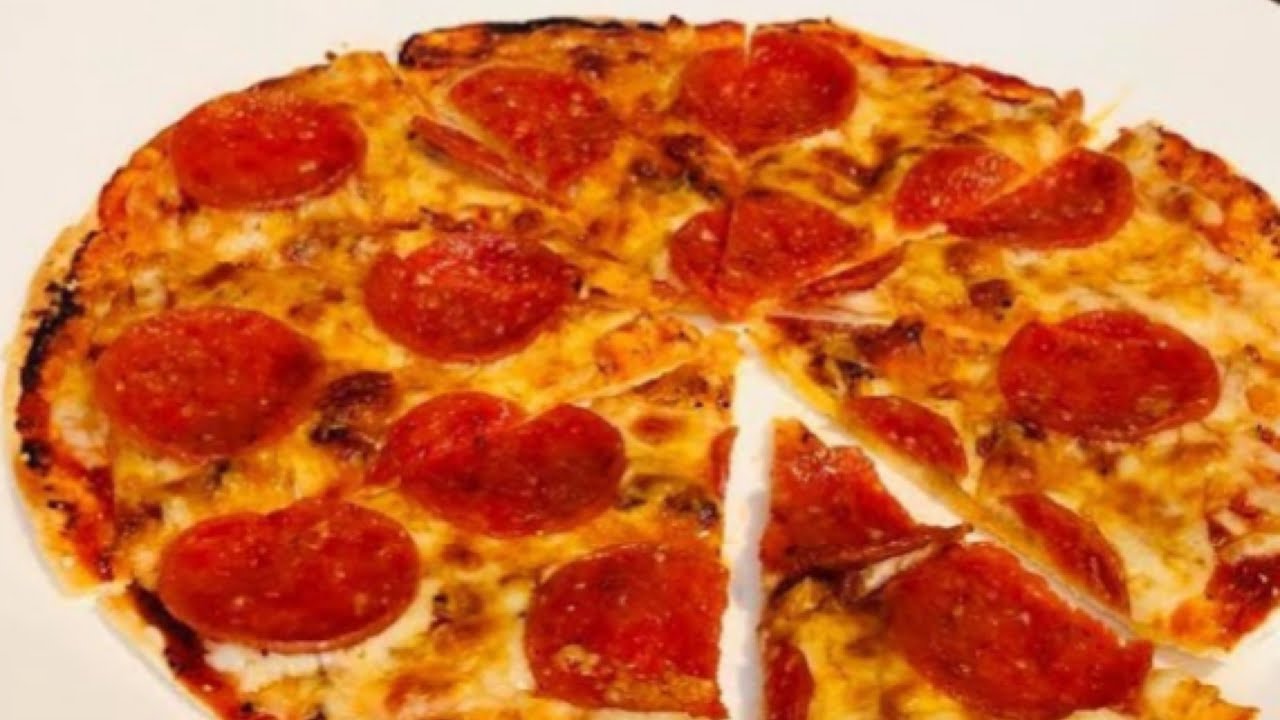 TORTILLA PEPPERONI PIZZA recipe YouTube