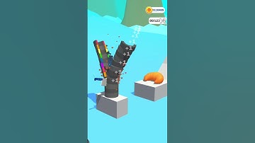 ❤️‍🔥🥹Most relaxing and relaxing ASMR slicing game #sliceitall #eatingshow #gameplay #shortfeed