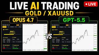 🔴LIVE: Opus 4.8 vs GPT-5.5 AI Trading EA on Gold/XAUUSD + Forex (MT5/MT4) — DoIt Alpha Pulse AI #070